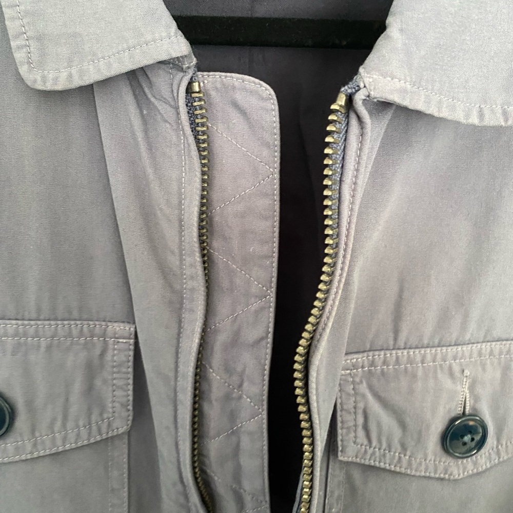 Jcrew Blue Jacket With Patch Pockets - image 4